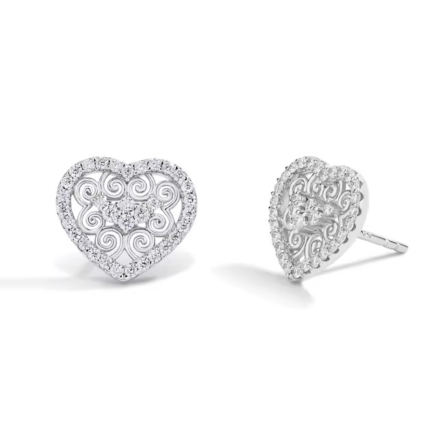 Buy silver earrings with Moissanite stones - high variety and guaranteed authenticity Are you looking for bright and high-quality earrings? In our store, you will find a collection of silver earrings with Moissanite stones that offer you beauty and luxury with modern and stylish designs. These earrings are suitable for any occasion and taste and are made with unparalleled quality. Why buy silver earrings with Moissanite stone from us? High variety of products: We offer a wide range of silver earrings with Moissanite stones in various and modern designs so that you can make the best choice according to your taste and needs. Certificate of authenticity: All our products have a certificate of authenticity, so you can be sure of the quality and originality of the purchased earrings. 50% Gift: As a token of your trust, customers who purchase from us will receive a 50% discount on their next jewelry box purchase. This special gift will help you enjoy your next purchase more. Visit our site now and benefit from the high variety of silver earrings with Moissanite stone and the guaranteed authenticity of the products. Also, take advantage of our special discount and gift for your next purchases and have a unique jewelry shopping experience.