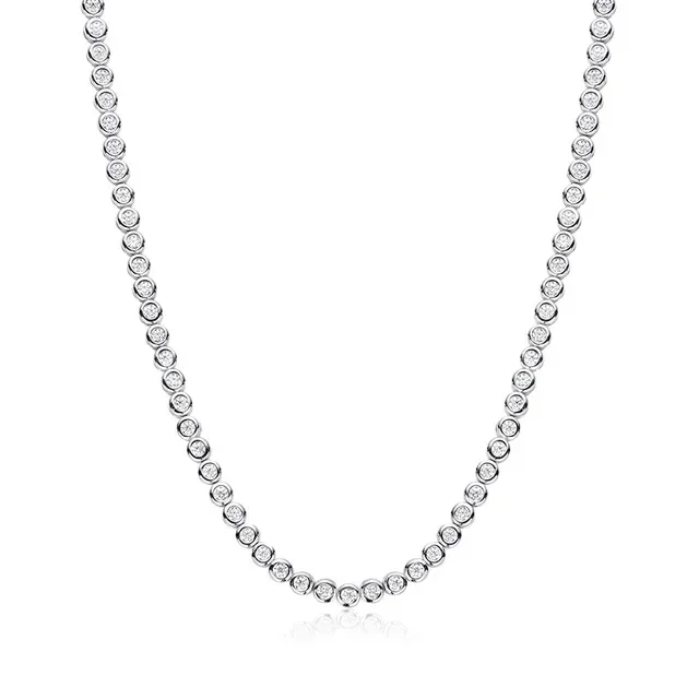 Buy silver necklaces with Moissanite stones - high variety and guaranteed authenticity Are you looking for a beautiful and high-quality necklace? In our store, you will find a unique collection of silver necklaces with Moissanite stones. These necklaces with diverse and modern designs are an ideal choice for gifting or personal use. Advantages of buying from our store: High variety of products: We offer a wide range of silver necklaces with Moissanite stones in different designs and styles so that you can choose the best option according to your taste and needs. Product authenticity certificate: All our products have a certificate of authenticity, so you can be sure of the quality and originality of the purchased necklaces. 50% Gift: As a token of your trust, customers who buy from us will enjoy a 50% discount on jewelry box purchases. Visit our site now and enjoy the high variety of silver necklaces with Moissanite stone and the guaranteed authenticity of the products. Don't miss our special gift and get exceptional discounts by shopping at the store.